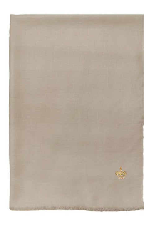 The Crown Diamond Weave Pure Cashmere Shawl